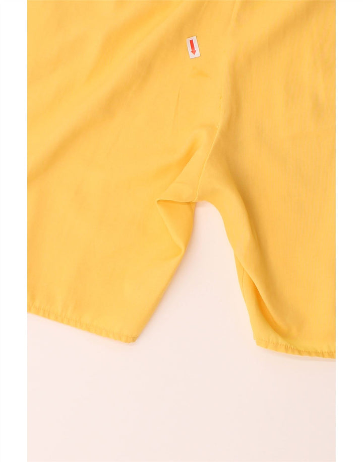 VINTAGE Womens Casual Shorts W34 Large Yellow Vintage Vintage and Second-Hand Vintage from Messina Hembry 