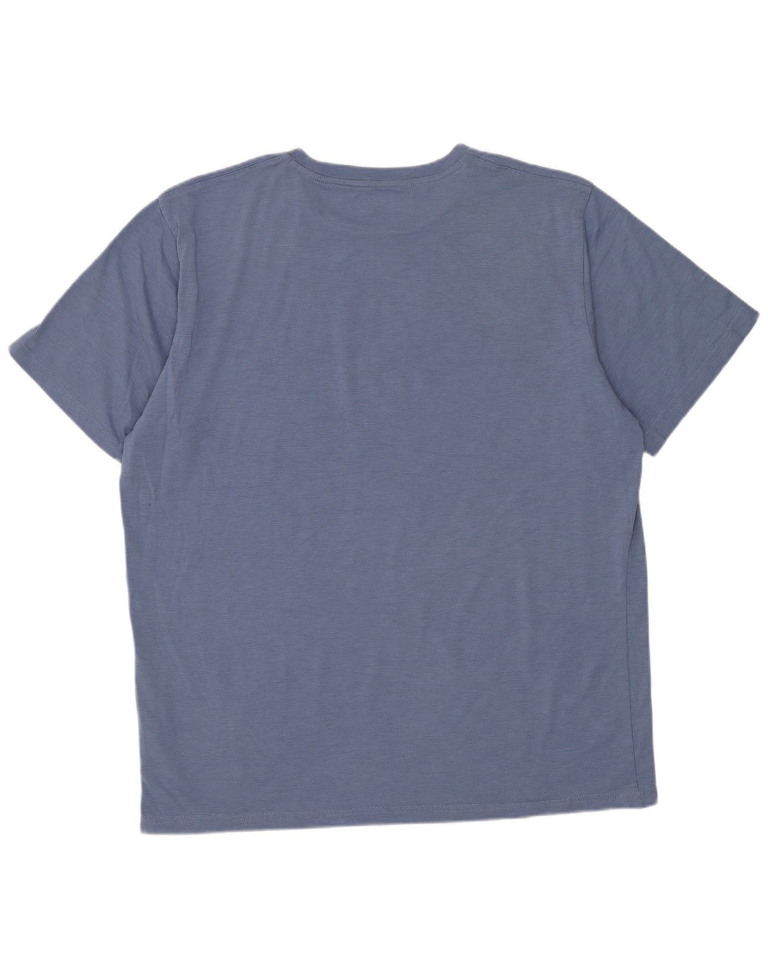 Columbia Mens Omni-Shade T-Shirt Top Large Blue Polyester