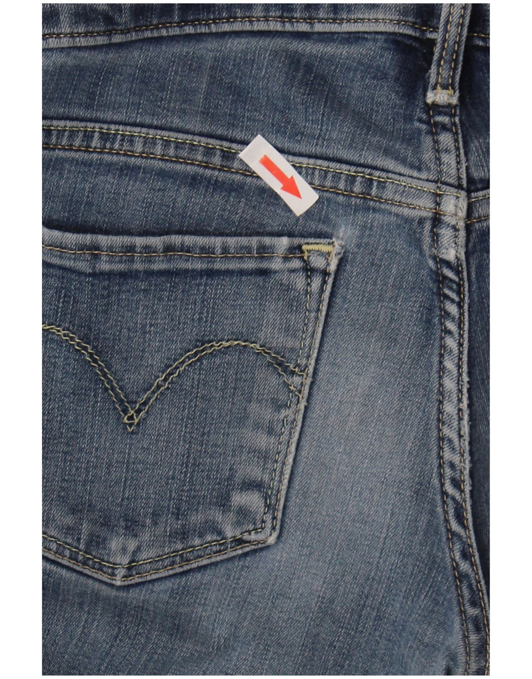 Levi's Damen Skinny Jeans W28 L28 Blau