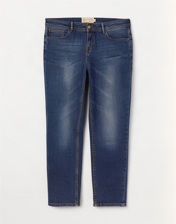 Fat Face Womens Slim Jeans UK 14 Large W38 L27 Blue