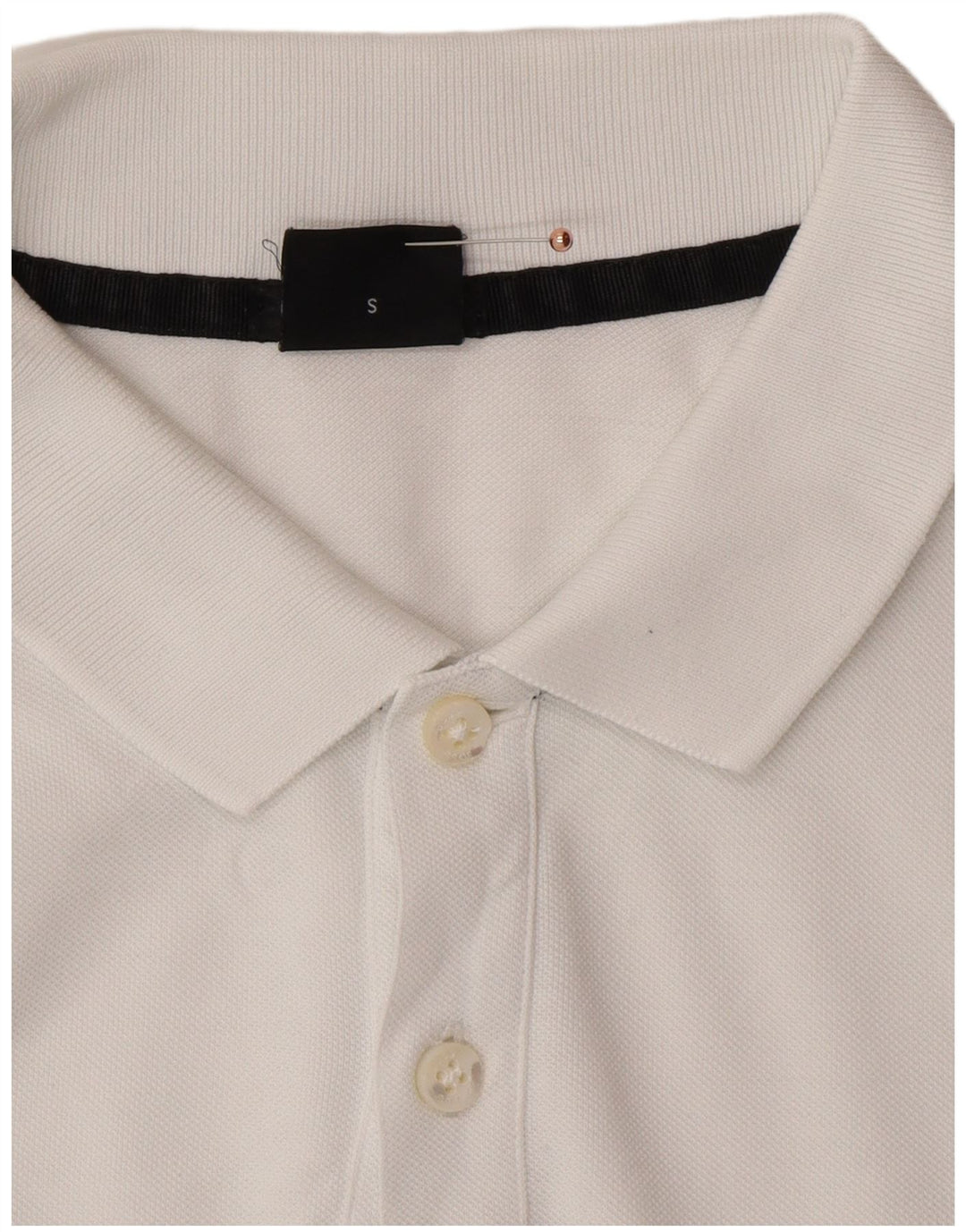HUGO BOSS Mens Regular Fit Polo Shirt Small White