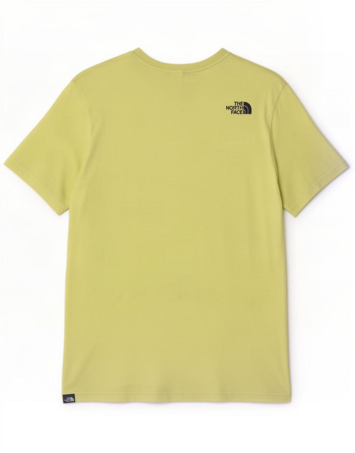 T-shirt da uomo The North Face Top in cotone giallo medio