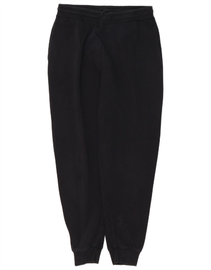 Zara Mens Tracksuit Trousers Joggers Medium Black Cotton