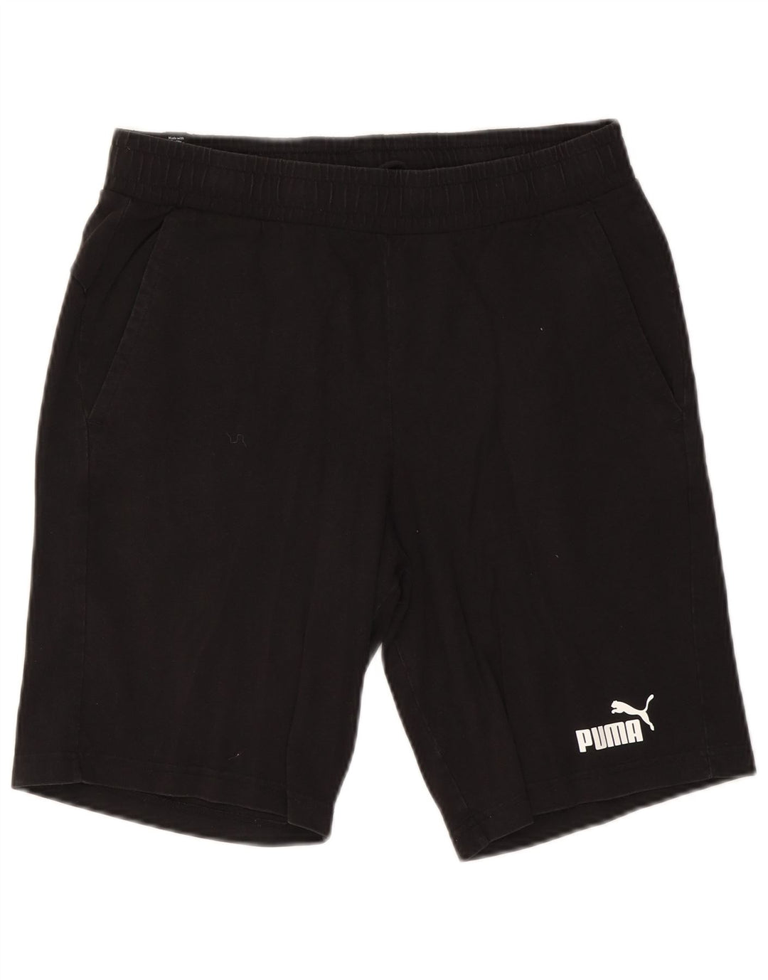 Puma Mens Sport Shorts Large  Black Cotton