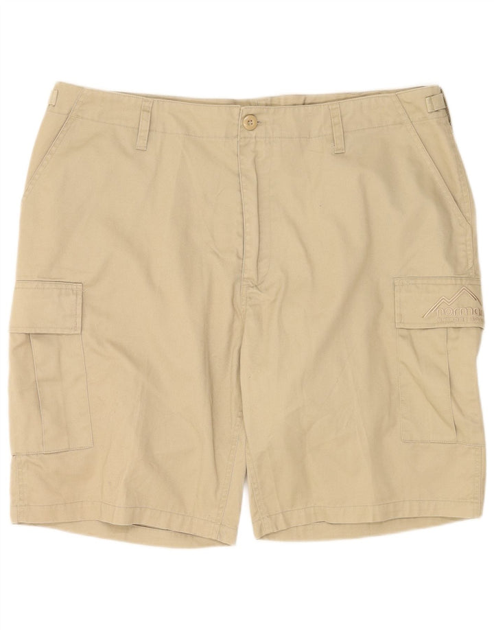 Normani  Mens Cargo Shorts 2XL W42 Beige