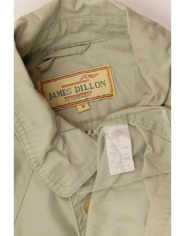James Dillon Ανδρικό Utility Jacket UK 38 Medium Beige Cotton