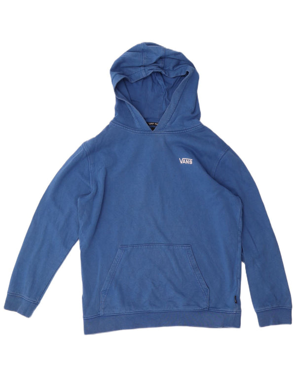 Vans Pull à capuche garçon 14-15 ans XL Bleu Coton