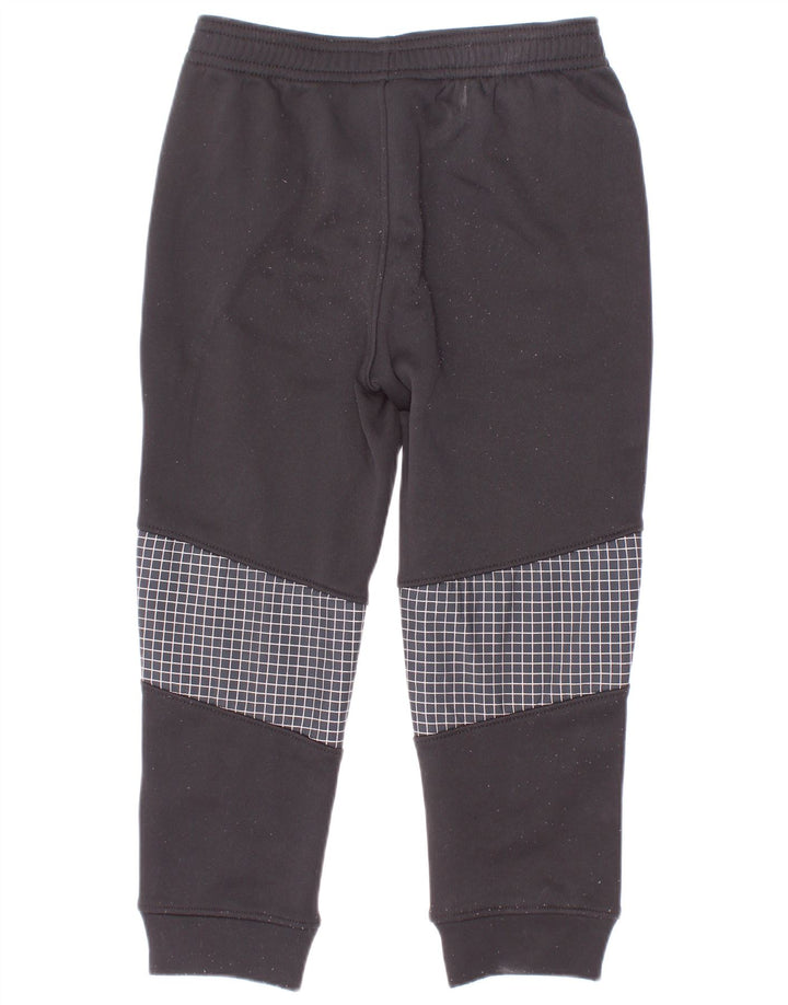 Under Armour Boys Tracksuit Trousers Joggers 2-3 Years Black Check