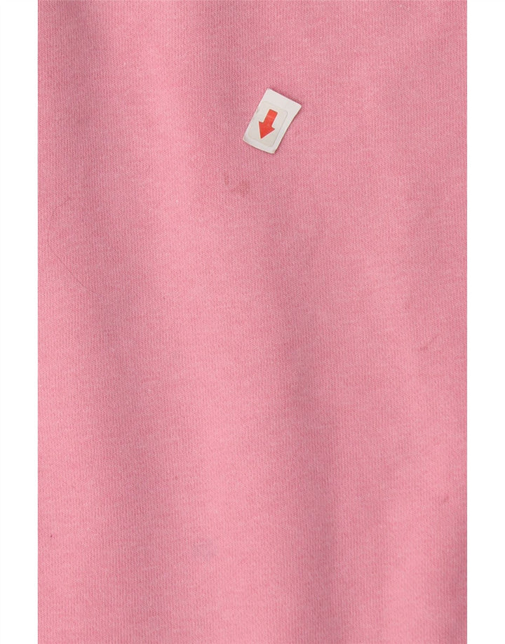 Marks & Spencer Womens Oversized Sweatshirt Jumper UK 14 Large Pink