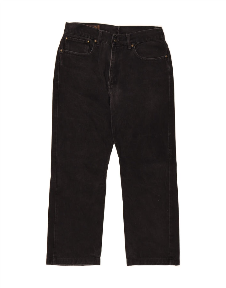 MARLBORO CLASSICS Womens Straight Jeans W29 L27 Black Cotton Vintage Marlboro Classics and Second-Hand Marlboro Classics from Messina Hembry 