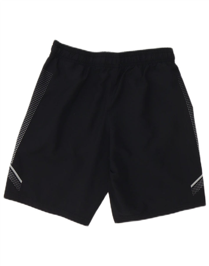 Under Armour Boys Sport Shorts 11-12 Years Large Black Polyester