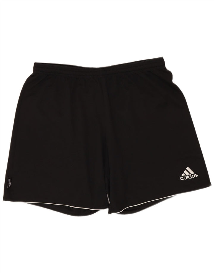 ADIDAS muške sportske kratke hlače Climalite srednje crne boje od poliestera
