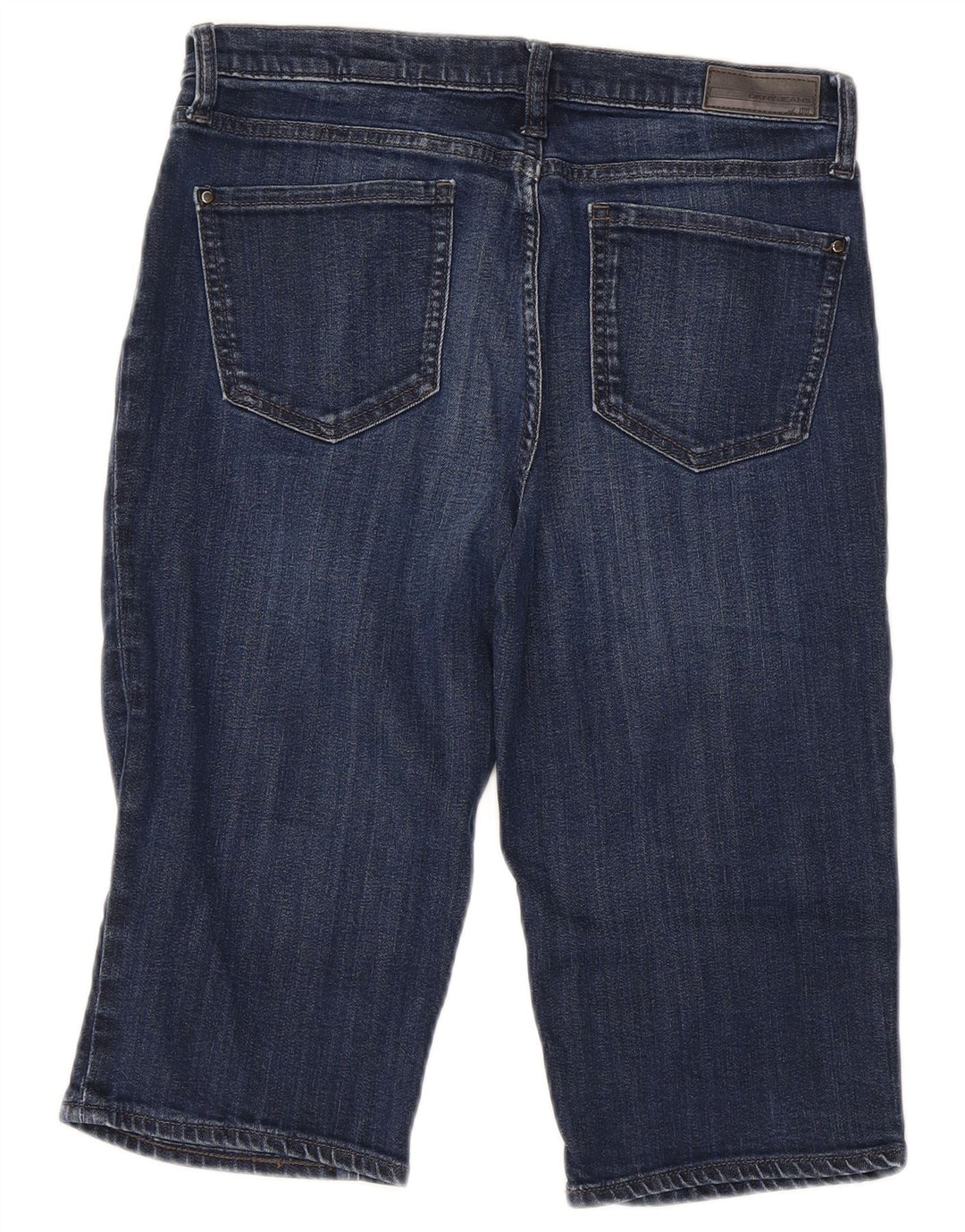 Dkny Womens Bermuda Denim Shorts US 6 Medium W30 Blue Cotton