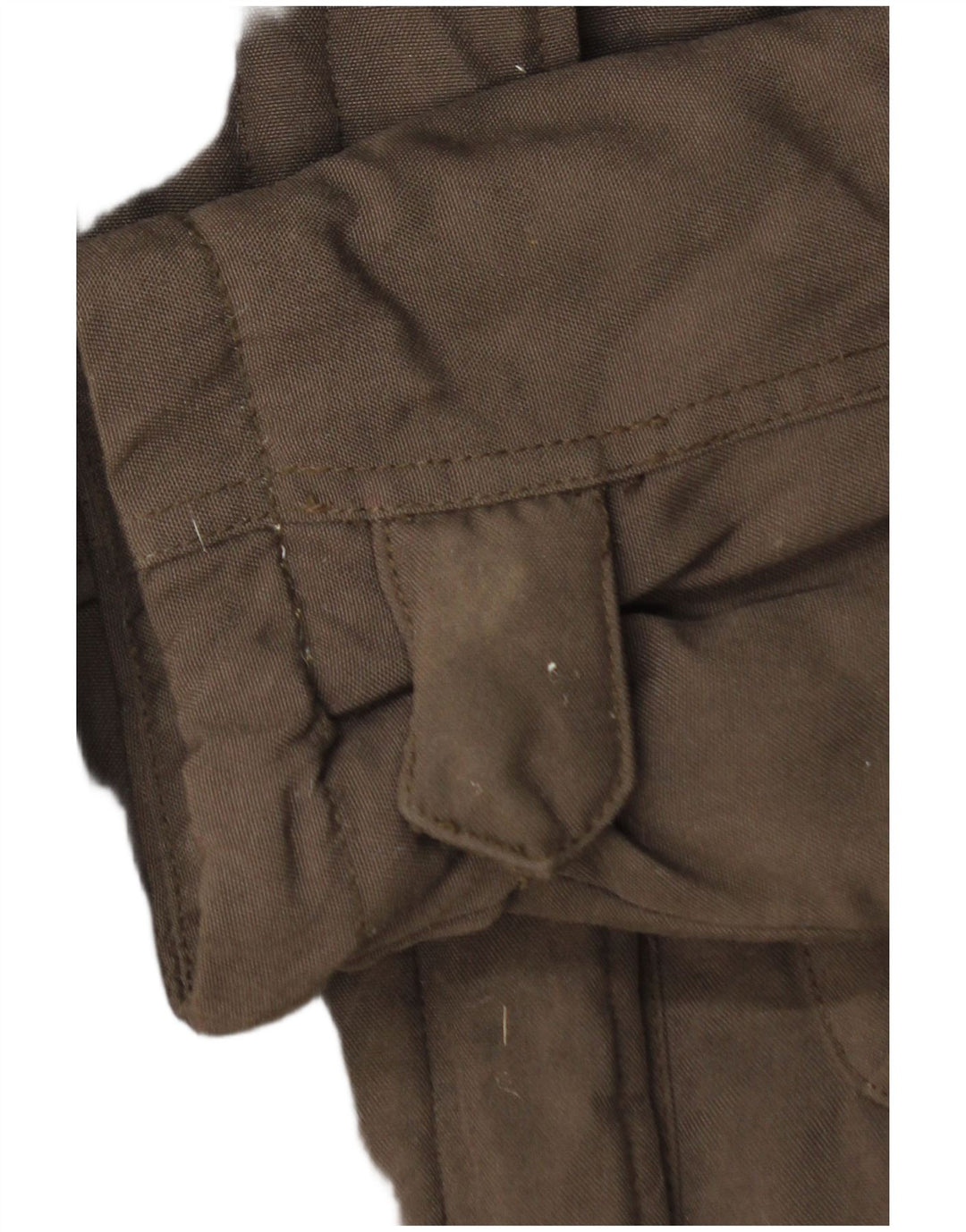 Woolrich Womens Military Padded Gilet UK 12 Medium Brown