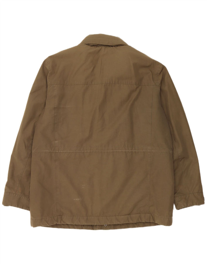 Marks & Spencer Mens Hooded Utility Jacket UK 42 XL Khaki
