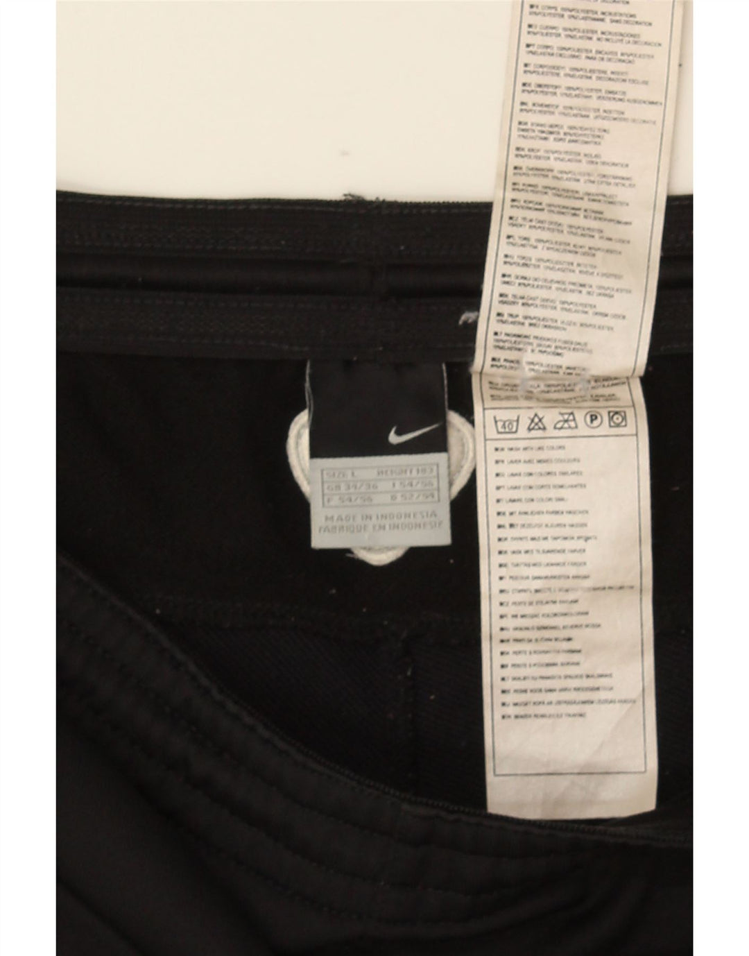 Nike Mens Graphic Sport Shorts Large  Black Polyester