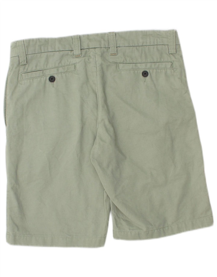 Jack Wills Mens Chino Shorts W30 Medium Green Cotton