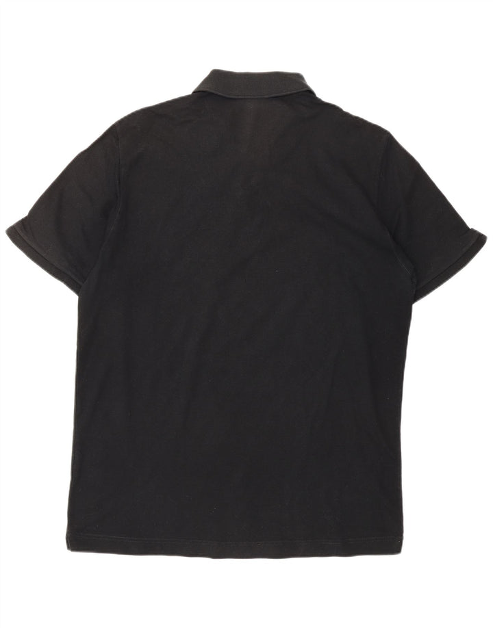 Męska koszulka polo Sergio Tacchini IT 50, średnia czarna