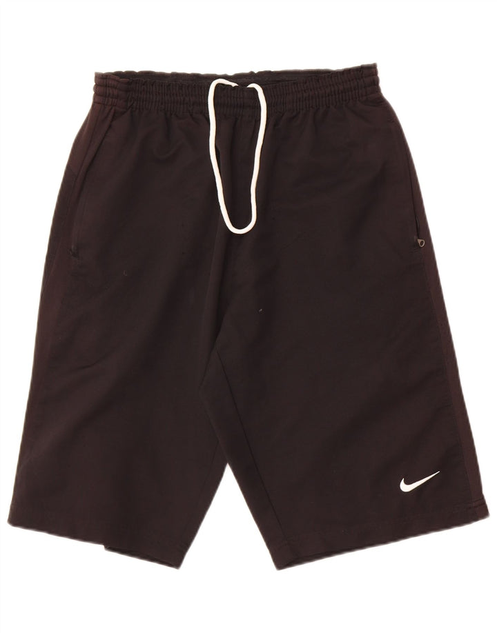 Męskie spodenki sportowe Nike, małe, czarne, poliestrowe