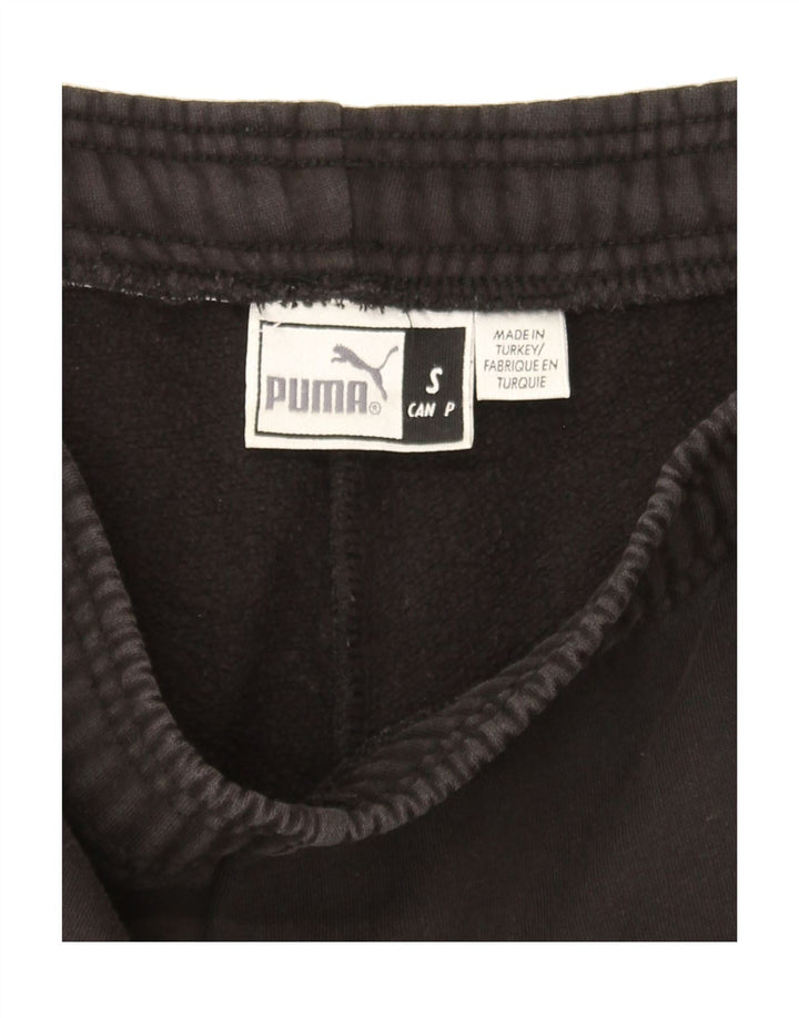 PUMA Mens Tracksuit Trousers Small  Black Vintage Puma and Second-Hand Puma from Messina Hembry 