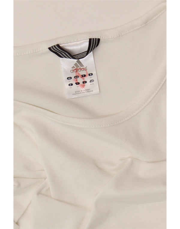 T-shirt da donna Adidas Top EU 38 rosso medio in cotone