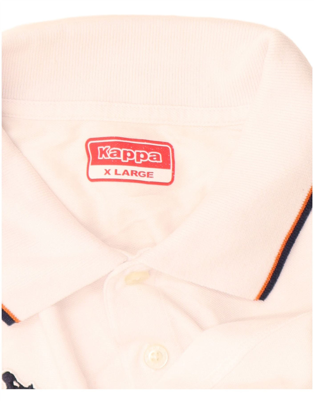 Kappa Mens Polo Shirt XL White