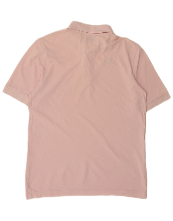 Kappa Mens Polo Shirt Large Pink Cotton