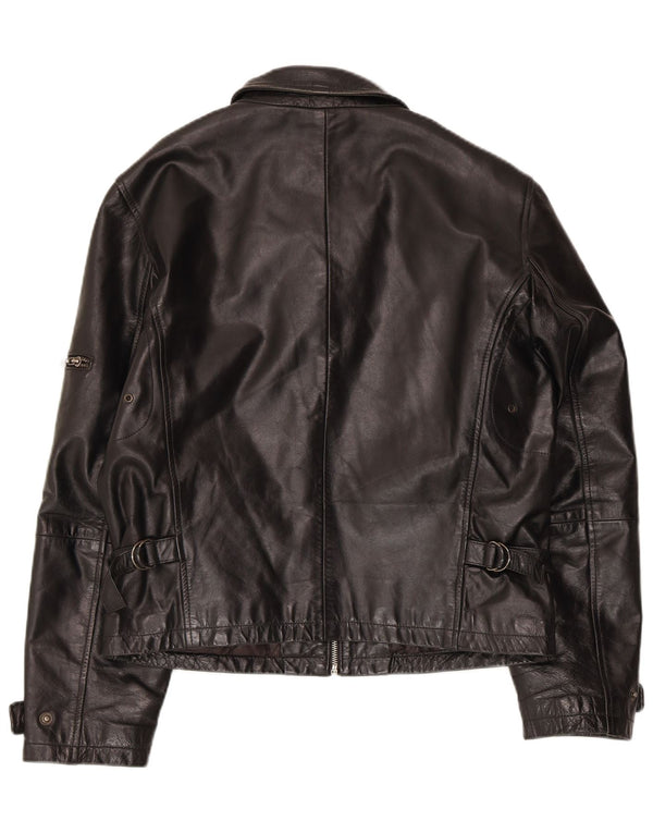 Giacca In Pelle Uomo Conbipel IT 50 Large Nera