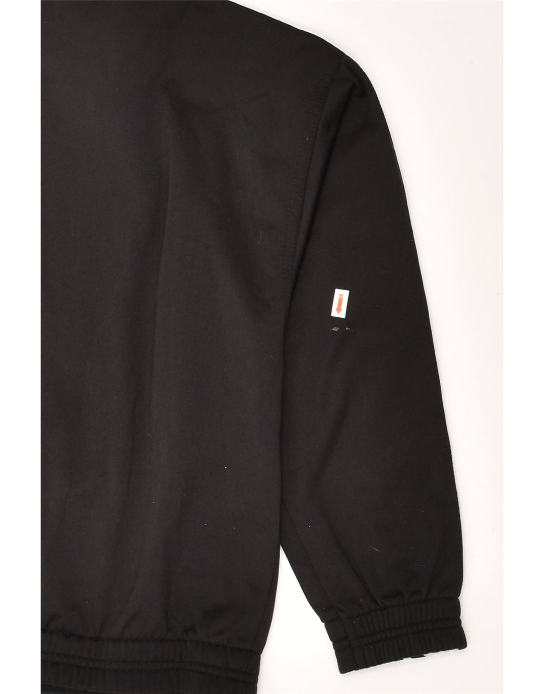 DIADORA Boys Tracksuit Top Jacket  9-10 Years Black Polyester | Vintage Diadora | Thrift | Second-Hand Diadora | Used Clothing | Messina Hembry 