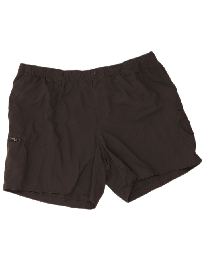 Columbia Mens Cargo Shorts XL W36 Black Nylon