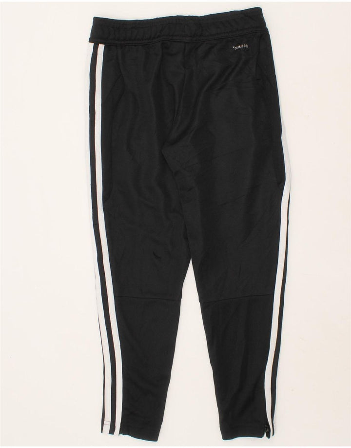 ADIDAS Boys Climacool Tracksuit Trousers 5-6 Years Black Polyester Vintage Adidas and Second-Hand Adidas from Messina Hembry 