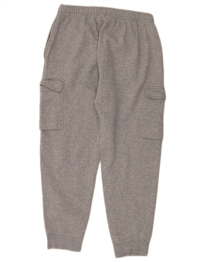 Nike Herren Cargo-Trainingshose, Jogginghose, mittelgraue Baumwolle