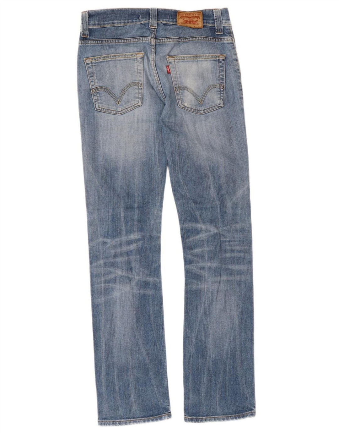 LEVI'S Womens 511 Slim Jeans W31 L32 Blue Cotton