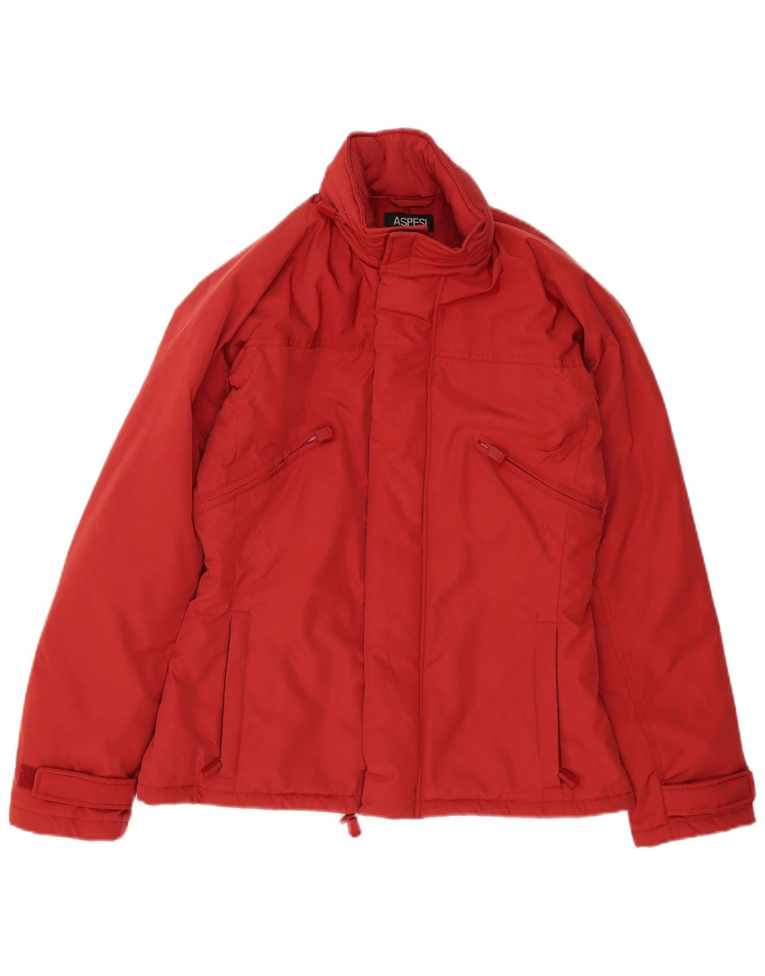 Aspesi Γυναικείο μπουφάν UK 14 Medium Red Polyester