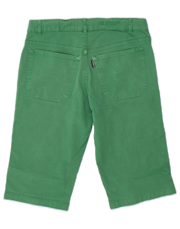 JECKERSON Womens Bermuda Shorts W27 Small  Green