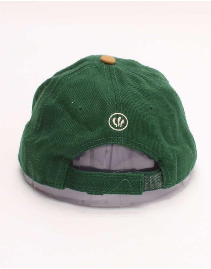 Fat Face Mens Graphic Baseball Cap Medium Green Cotton