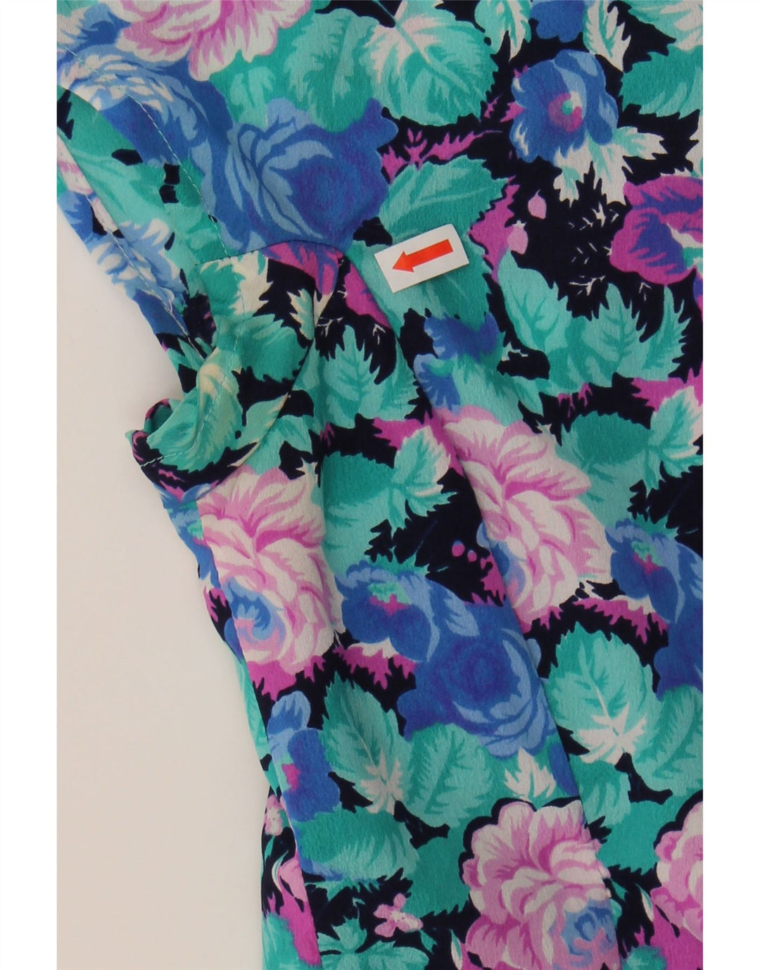 VINTAGE Womens 2 Piece Set UK 14 Medium Multicoloured Floral Vintage Vintage and Second-Hand Vintage from Messina Hembry 