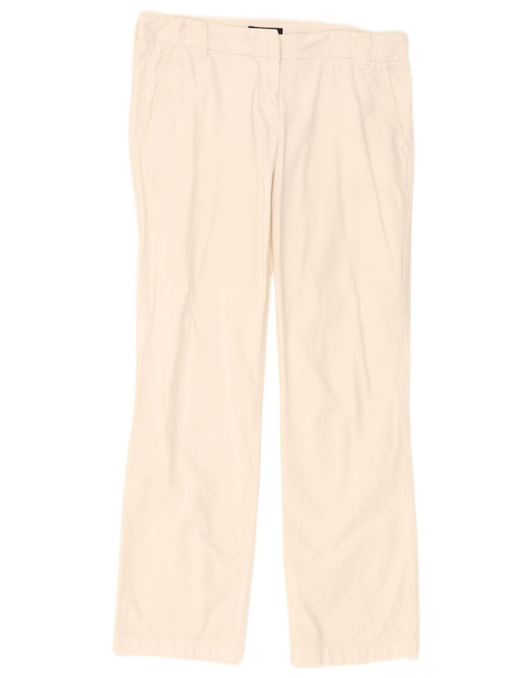 Tommy Hilfiger Womens Straight Chino Trousers US 4 Small W32 L29 White