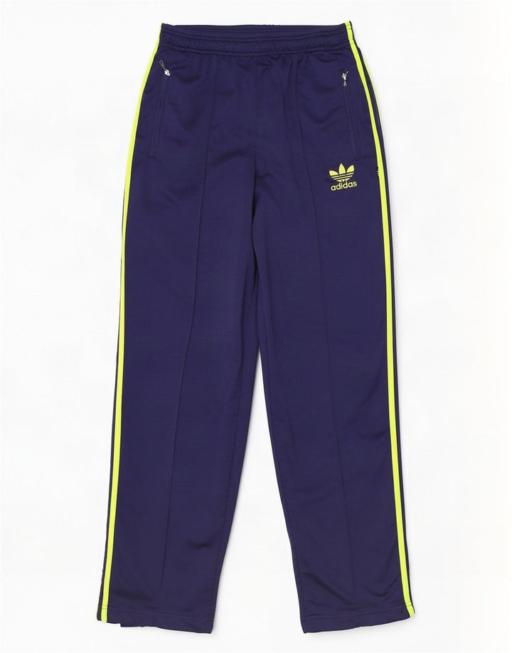 Adidas Herren-Trainingshose UK 38/40 Mittelmarineblaues Polyester