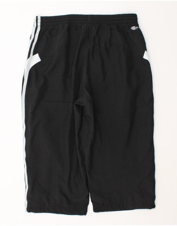 Pantaloncini sportivi Adidas Climalite Bermuda da uomo medio poliestere nero