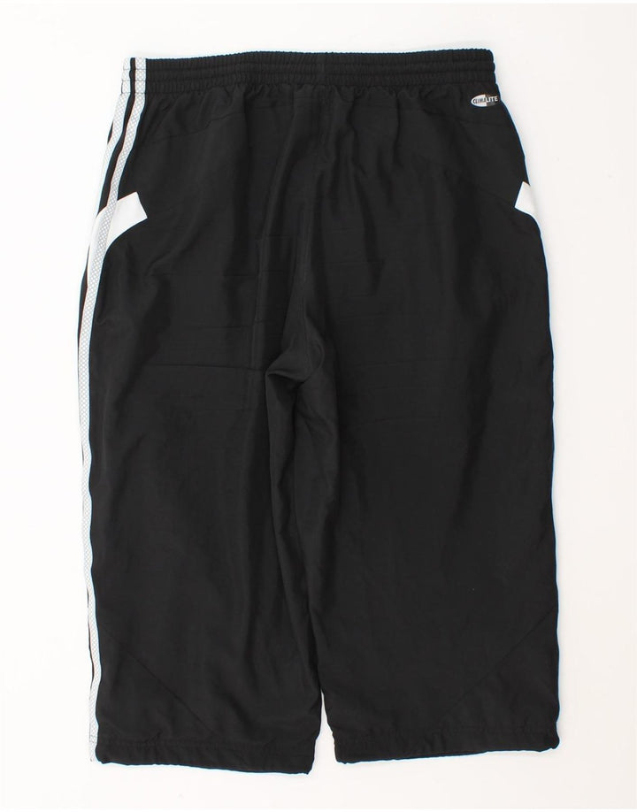 Pantaloncini sportivi Adidas Climalite Bermuda da uomo medio poliestere nero