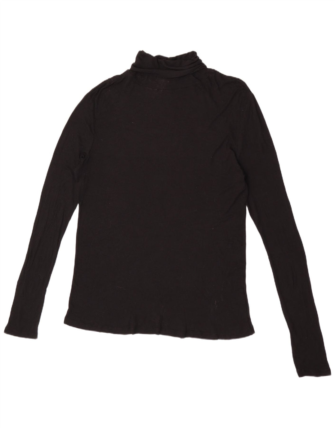 Zara Womens Top Long Sleeve UK 16 Large Black