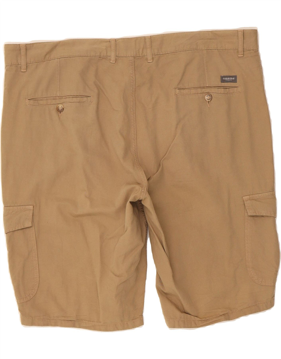 CARRERA Mens Regular Cargo Shorts W40 XL Beige Cotton Vintage Carrera and Second-Hand Carrera from Messina Hembry 