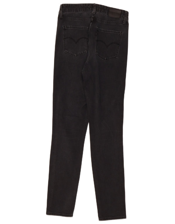Jeans skinny a vita alta Levi's 721 da donna W28 L30 cotone nero