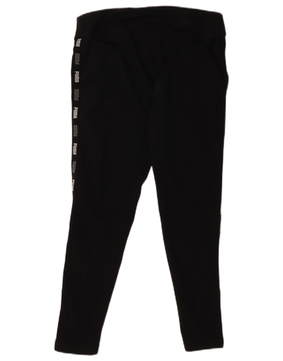 PUMA Womens Graphic Leggings UK 14 Large  Black