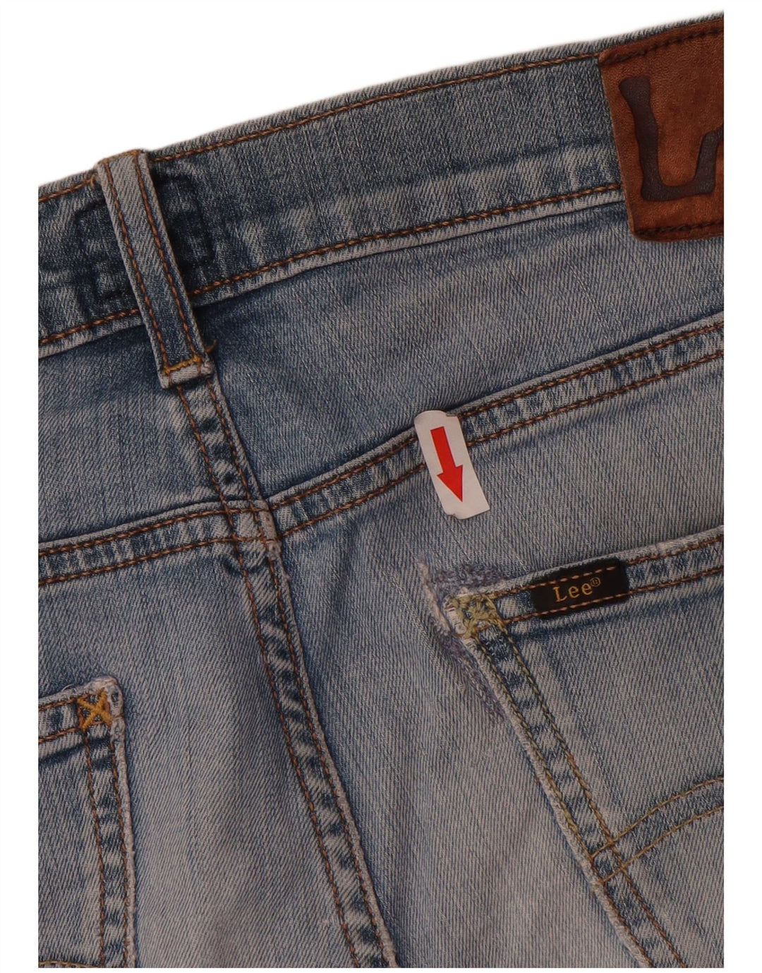 Lee Herren Arvin Slim Jeans W31 L34 Blaue Baumwolle