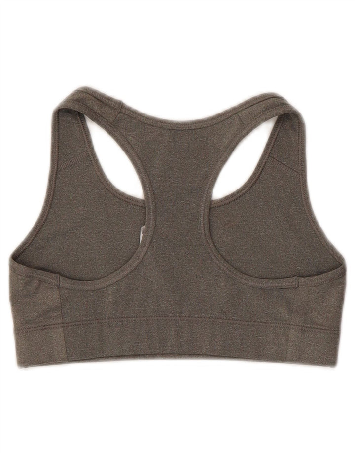 Nike Dame Dri Fit Sport BH Top XS Grå Polyester