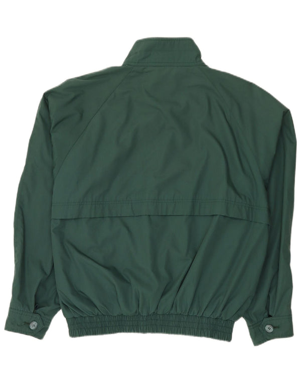 Vintage herre vendbar jakke UK 38 Medium Green Polyester