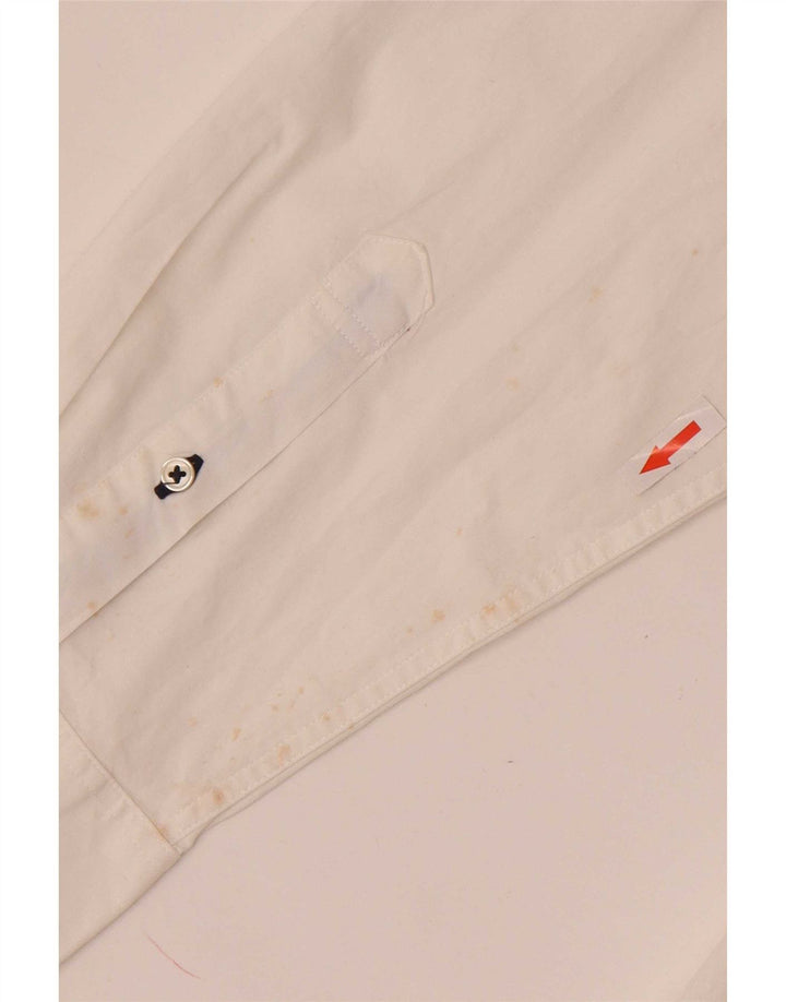 Tommy Hilfiger Mens Shirt XL White Cotton