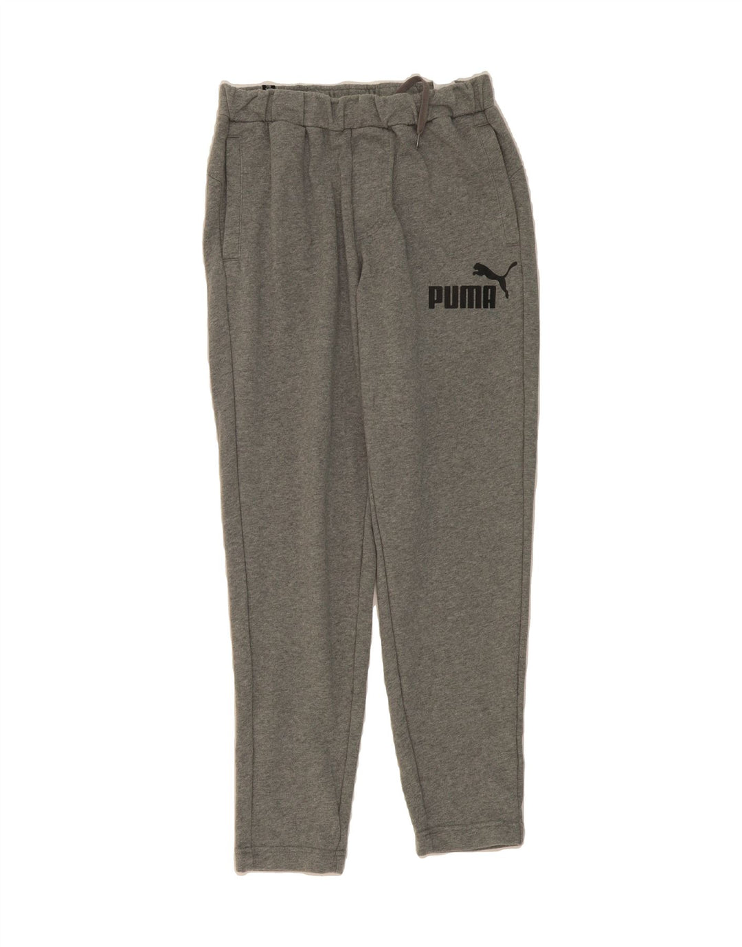 PUMA Mens Graphic Tracksuit Trousers Medium  Grey Cotton Vintage Puma and Second-Hand Puma from Messina Hembry 